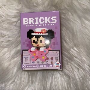 ✨✨5/$10✨✨ Building Block Nano Bricks Cute Cartoon Make A Wise Life Minnie New